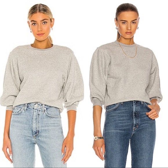 AGOLDE Thora 3/4 Sleeve Sweatshirt - Picture 6 of 16